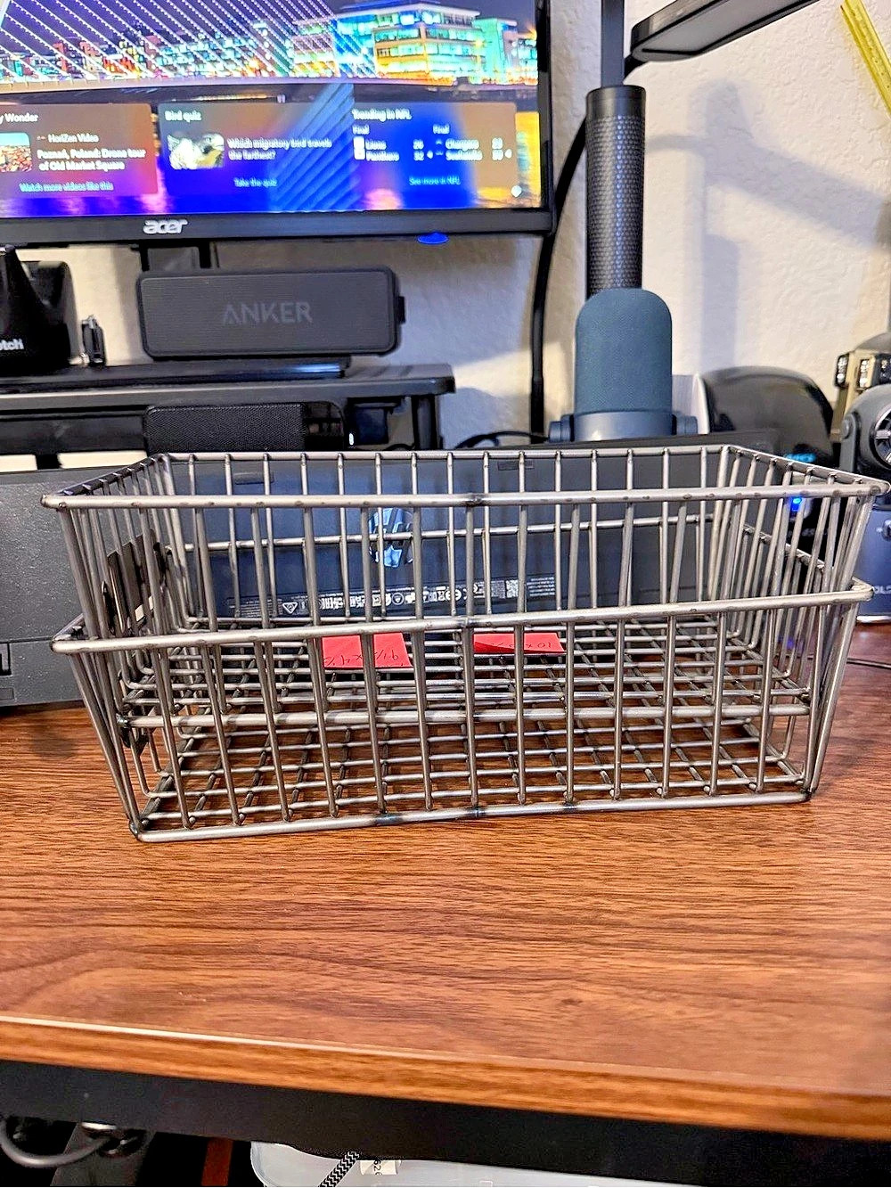 Wire Storage Baskets Gray - Picture 2 of 7